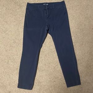 Old Navy Pixie Ankle Pants, Blue, Size 10